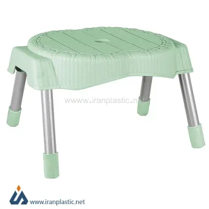 چهارپایه حصیربافت پایه فلزی ناصر پلاستیک کد 762