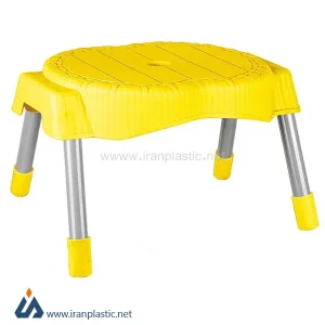 چهارپایه حصیربافت پایه فلزی ناصر پلاستیک کد 762