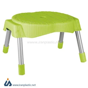 چهارپایه حصیربافت پایه فلزی ناصر پلاستیک کد 762