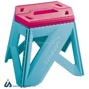 چهارپایه تاشو فضایی ناصر پلاستیک 617