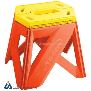 چهارپایه تاشو فضایی ناصر پلاستیک 617