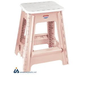 چهارپایه تاشو پلاستیک ناصر 518
