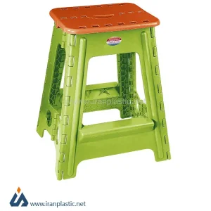 چهارپایه تاشو پلاستیک ناصر 518