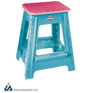 چهارپایه تاشو پلاستیک ناصر 518