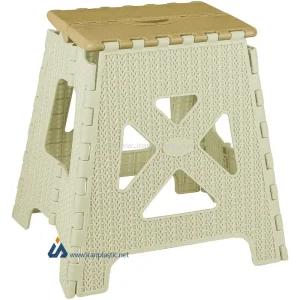 چهارپایه تاشو پلاستیک ناصر 417