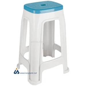 چهارپایه دو رنگ ناصر پلاستیک 1418