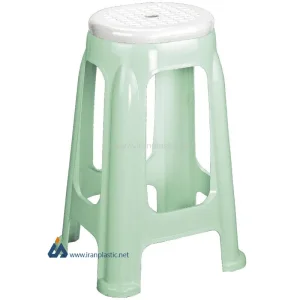 چهارپایه دورنگ سوپر ناصر پلاستیک 1417