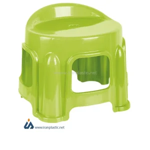 چهارپایه پشتی دار پلاستیک ناصر 1211