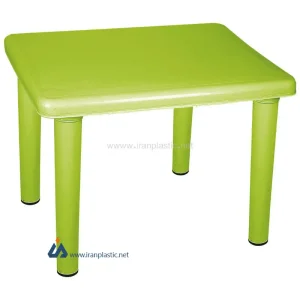 میز پلاستیکی کودک 60×60 ناصر پلاستیک کد 828
