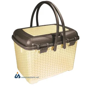 سبد پیک نیک گل افشان 2 ناصر پلاستیک کد 6200