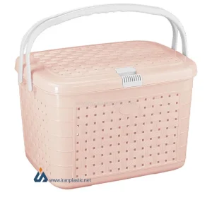 سبد پیک نیک گلرنگ 1 ناصر پلاستیک کد 6000