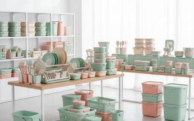 بلور یا پلاستیک؟ مقایسه کامل ظروف بلور و پلاستیکی برای فروش عمده