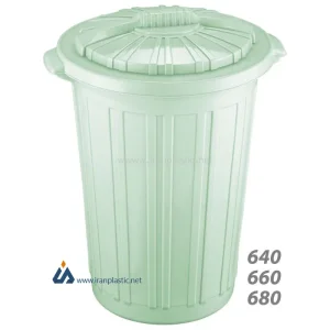 سطل آشغال پلاستیک ناصر 680