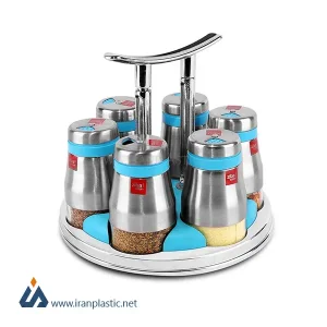 سرویس ادویه ماسالا شنل دار زیباسازان پلاستیک کد 11146