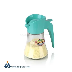 شکر پاش کمرباریک رنگین کمان زیباسازان پلاستیک کد 13013