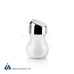 نمکپاش شاندرمن درب کروم زیباسازان پلاستیک کد 13058