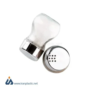 نمکپاش شاندرمن درب کروم زیباسازان پلاستیک کد 13058