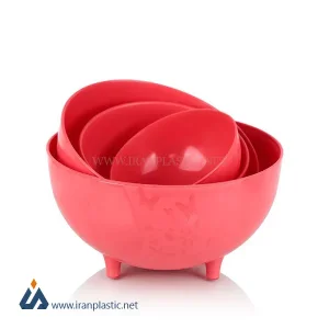 ست کاسه کمک آشپز زیباسازان پلاستیک کد 32157