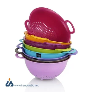 آبکش دو دسته نازلی زیباسازان پلاستیک کد 32031