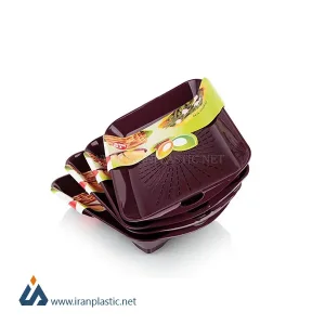 سینی آبکش پارمیس سایز یک زیباسازان پلاستیک کد 32216