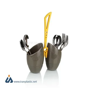 جاقاشقی دو قلوی رنگین کمان زیباسازان پلاستیک کد 31046