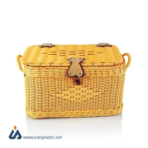 صندوقچه بافت ثمین سایز یک زیباسازان پلاستیک کد 51049