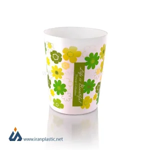 سطل زباله اداری زیباسازان پلاستیک کد 36041