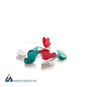 گیره رخت پلاستیکی زیبا پلاستیک کد 36095