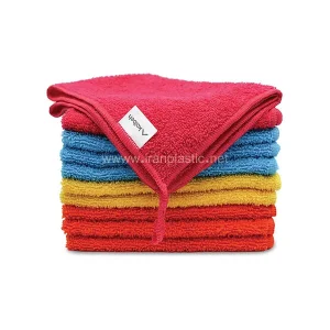 دستمال میکروفایبر 30در 40 دو عددی کلبه