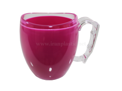 لیوان دوجداره دسته دار بیتا پلاستیک