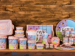 سرویس 27 پارچه آشپزخانه رزمن پلاستیک