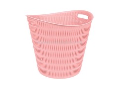 سبد رخت گرد بامبو لیمون