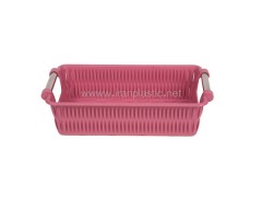 سبد بامبو دسته استیل 3 لیمون