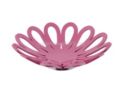 سبد میوه بزرگ پایه استیل لیمون