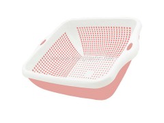 ست کاسه و آبکش 4 گوش لیمون پلاستیک