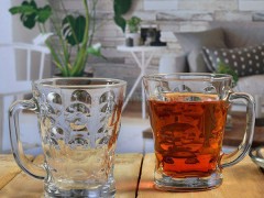 لیوان دسته دار بابل بلور کاوه