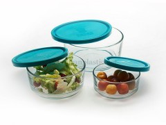 کاسه آبان درب دار بلور کاوه