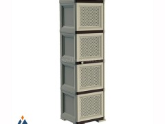 کمد پلاستیکی چهار طبقه وندیک