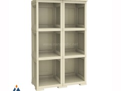 کتابخانه سه طبقه پلاستیکی وندیک