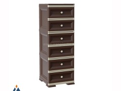 دراور شش کشوی وندیک پلاستیک