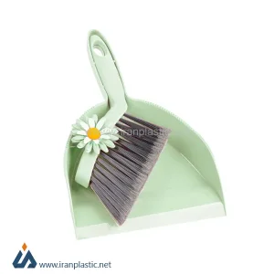 فرچه و خاک انداز فانتزی لیمون پلاستیک 1482