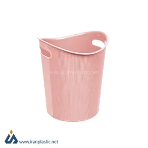 سطل کاغذ شیار دار پلاستیک لیمون کد 1408