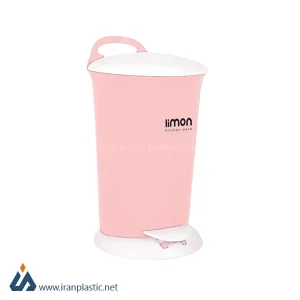 سطل پدالی پلاستیک لیمون