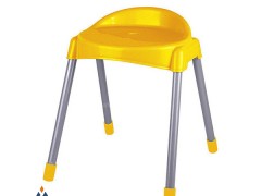 چهارپایه پشتی دار پایه فلزی متوسط ناصر