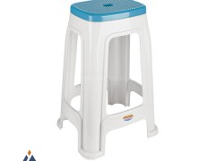 چهارپایه دو رنگ ناصر پلاستیک 1418