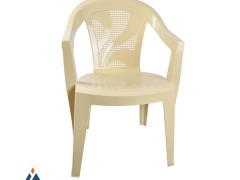 صندلی دسته دار پایه پلاستیکی هوم کت