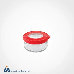Glass jar with lemon silicone lid.webp