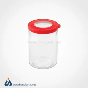 Glass jar with lemon silicone lid.webp