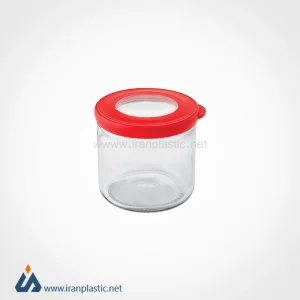 Glass jar with lemon silicone lid.webp