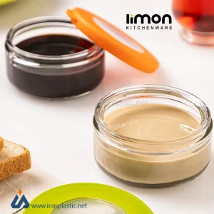 Glass jar with lemon silicone lid.webp